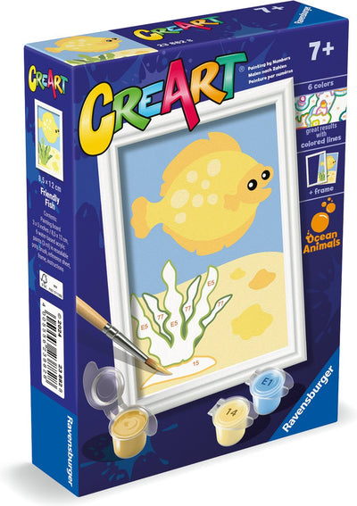 Ravensburger Creart Painting sur la chanson Trendy Fish