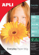 Apli packs papier photo papier photo 180g a4 20v