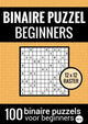 Puzzle binaire sans marque Brandless facile pour les débutants - livre de puzzles avec 100 binairos - n°5