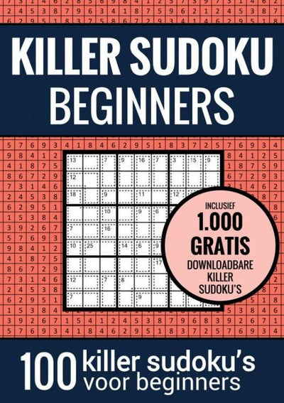 Unbranded sans marque sudoku easy : killer sudoku - livre de puzzles avec 100 puzzles faciles pour adultes et personnes âgées