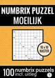 Livre de puzzles sans marque sans marque avec 100 puzzles Numbrix pour étudiants avancés - no. 13 - Casse-tête Numbrix difficile