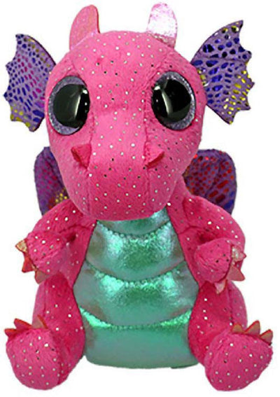 Ty Beanie Boo Spitfire Pink Dragon, 15cm