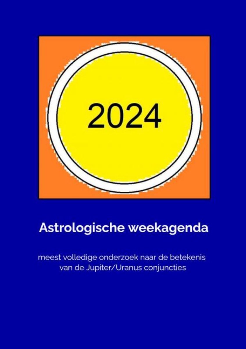 Agenda hebdomadaire astrologique sans marque et sans marque