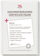 Walther Galeria - cadre en plastique - format photo 21 x 29,7 cm (din A4) - blanc
