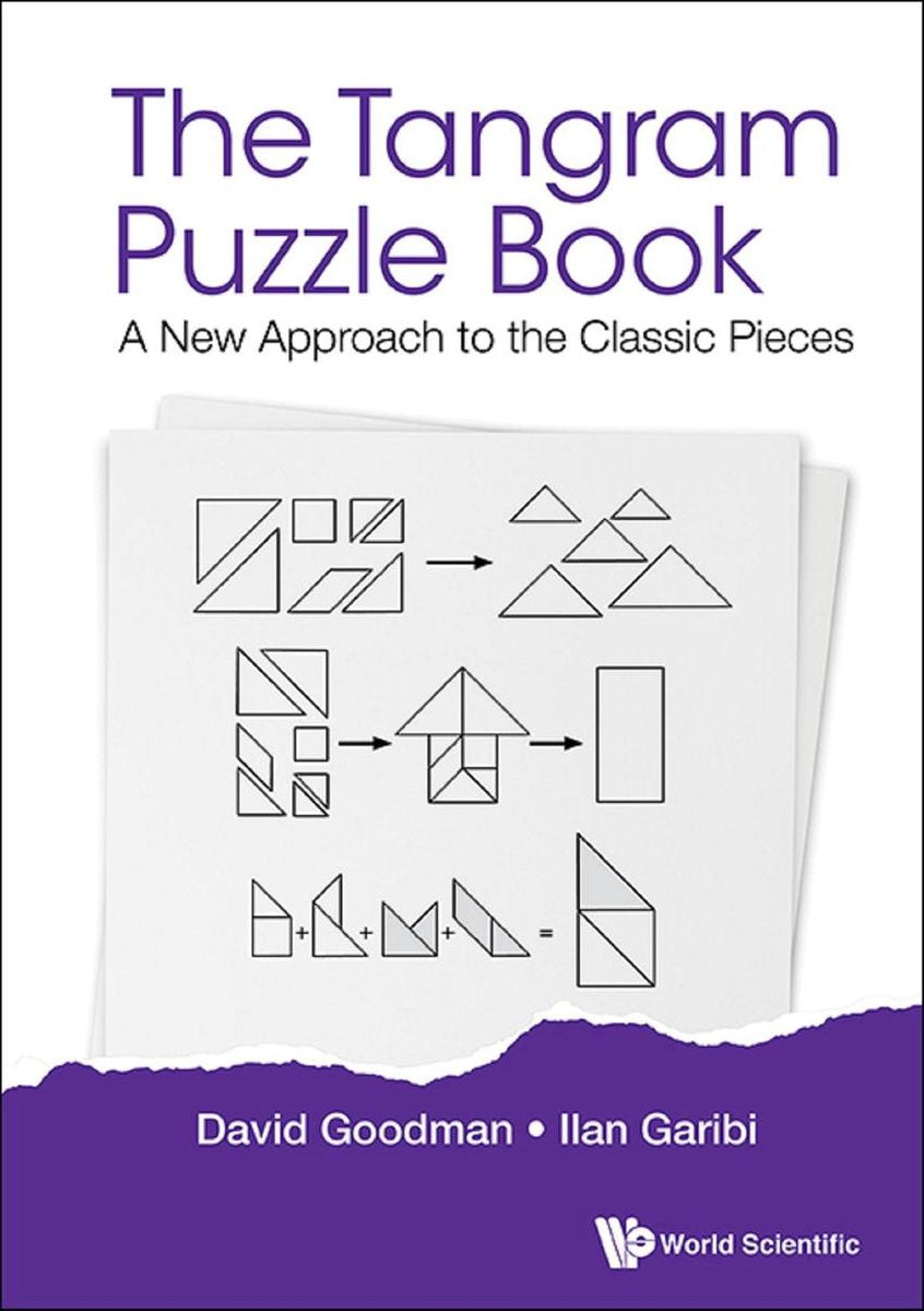 Livre de puzzles Tangram, le : une nouvelle approche des pièces classiques