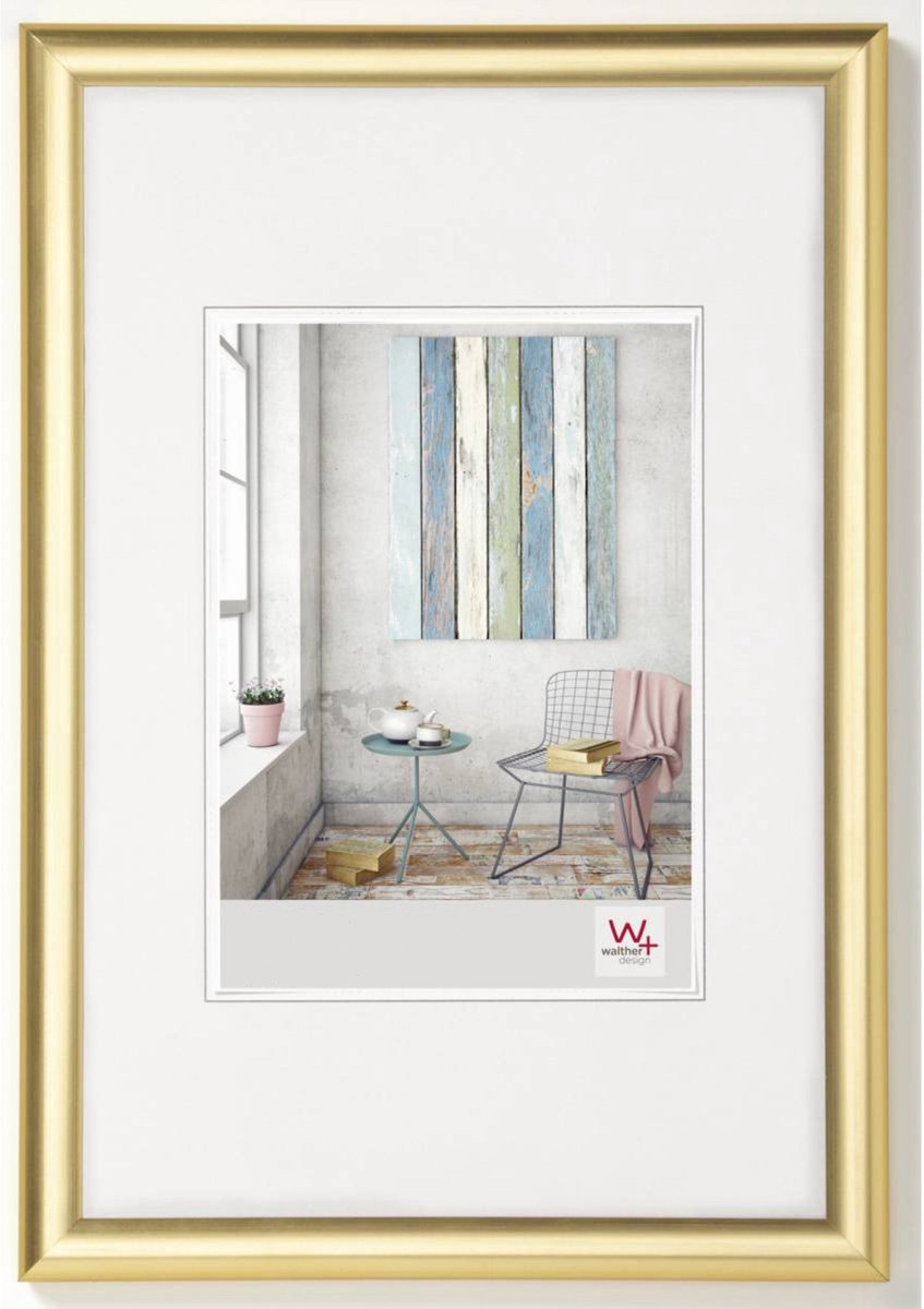 Walther Trendstyle - cadre en plastique - format photo 30x45 cm - or