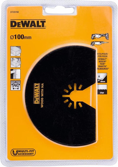 Lame de scie segmentée Dewalt dt20708 plate 102mm.