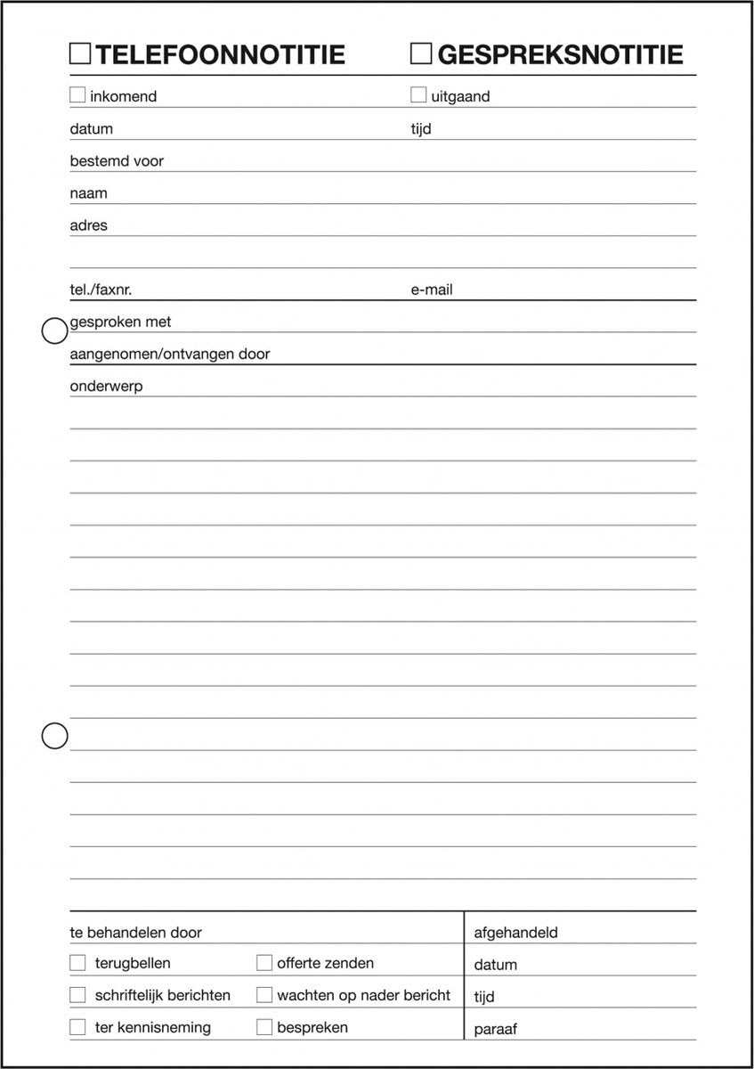 Bloc-notes de conversation téléphonique Sigel - express - a5 - 100 feuilles - si-30235