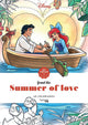 Hachette grand bloc disney - été de l'amour - livre de coloriage pour adultes