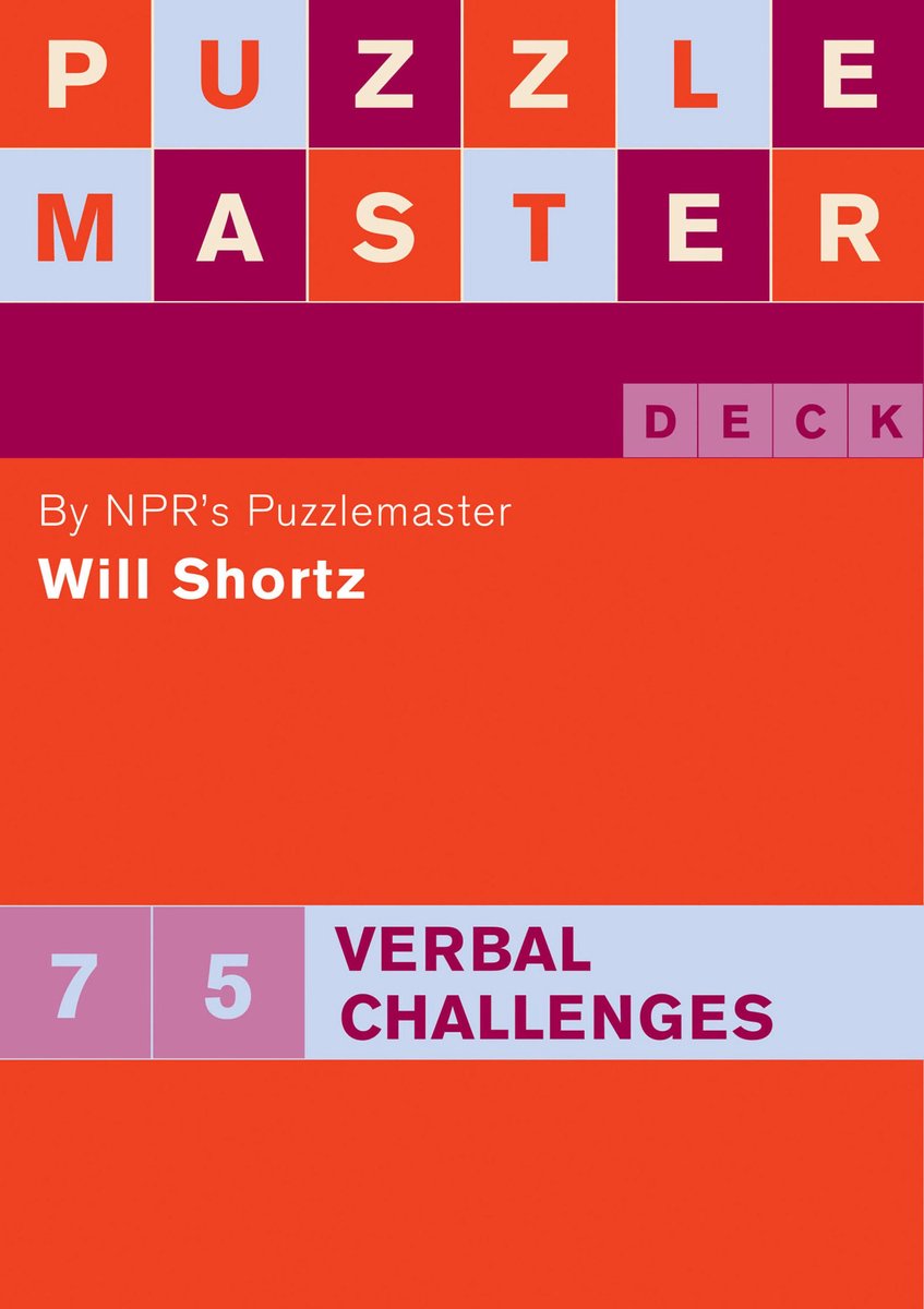 Deck Puzzlemaster - deck puzzlemaster : 75 défis verbaux