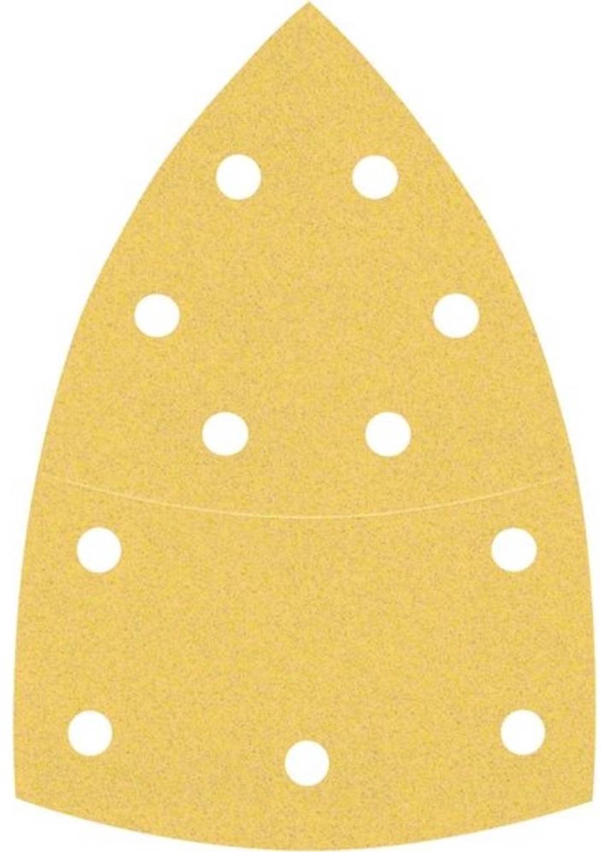 Accessoires Bosch 2608901649 papier de verre pour ponceuse multi-grains (num) 120 (l x l) 93 mm x 102 mm 50 pièces