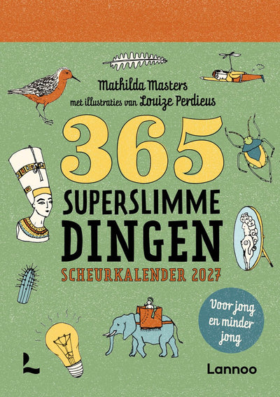 Calendrier détachable Lannoo 365 choses super intelligentes 2027