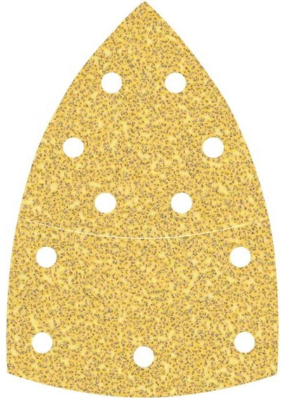 Accessoires Bosch 2608901676 papier de verre pour ponceuse multi-grains (num) 40 (l x l) 102 mm x 93 mm 10 pièces