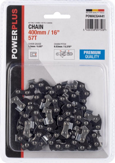 Chaîne Powerplus powacg4441 - 16 - 400 mm - 57 dents - premium