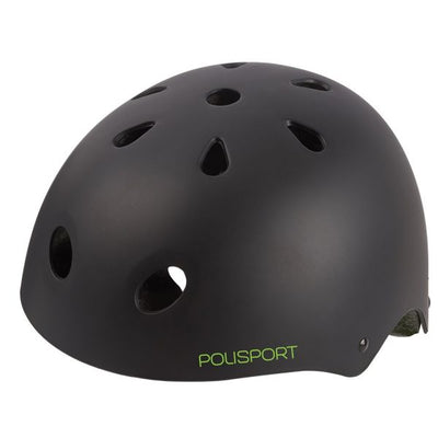 Polisport Urban Radical Bicycle Casque S 53-55cm Graffiti Black Green