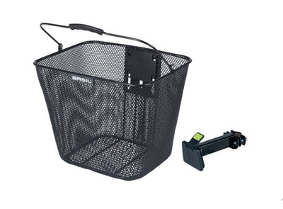 Panier de vélo de basilic Bilbaobaseasy 26 x 22 x 27 cm noir