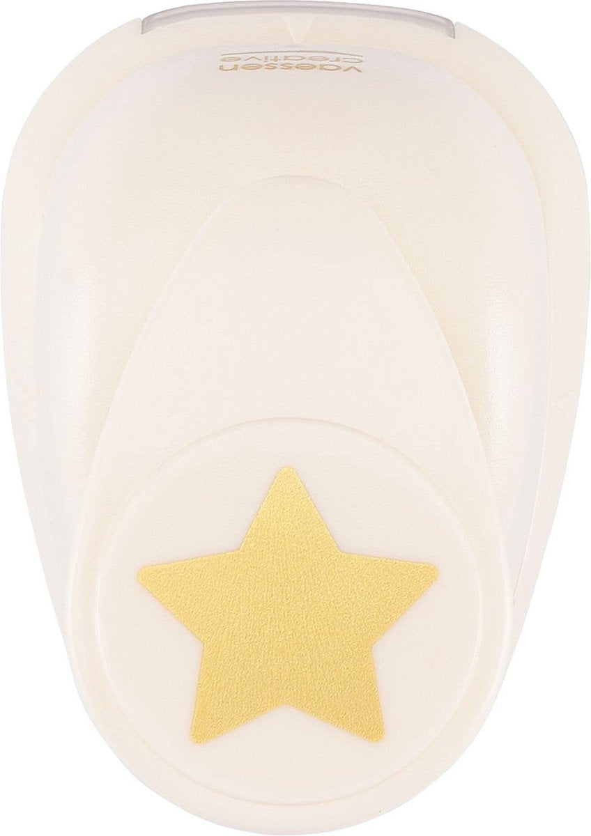 Vaessen creative punch - perforatrice figure - étoile - 2,3 x 2,4 cm
