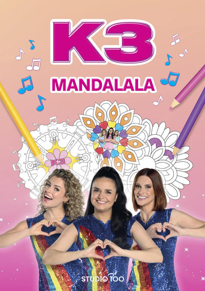 Livre de coloriage K3 - mandalalala