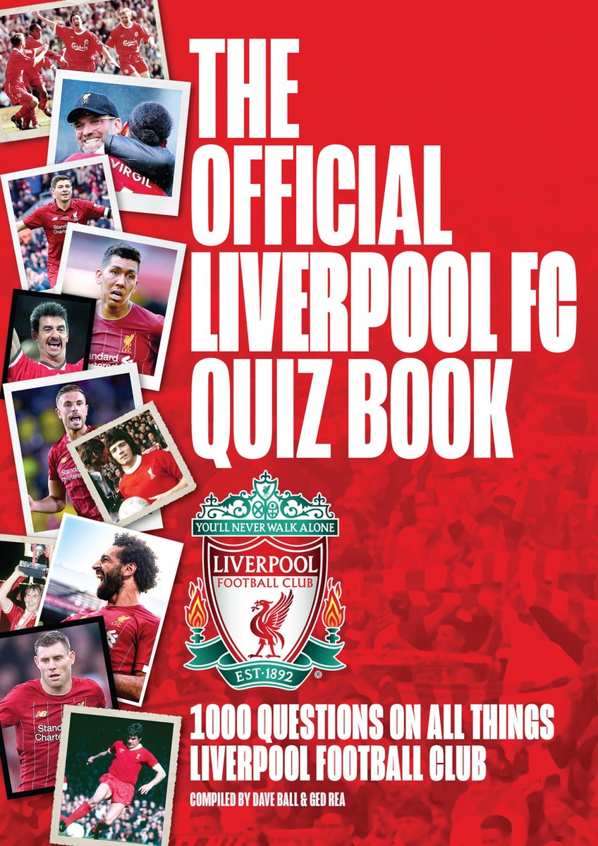Le livre de quiz officiel du Liverpool FC