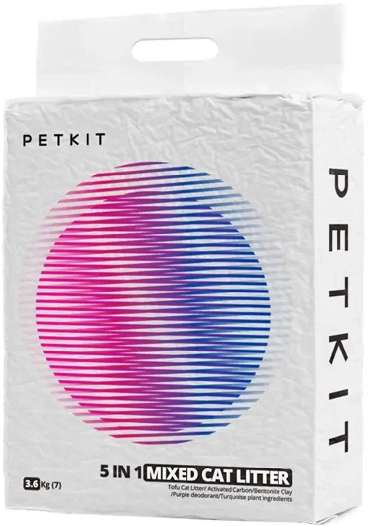 Litière mixte pour chat Petkit 5 en 1 - litière pour chat - convient pour petikt pura max et pura x