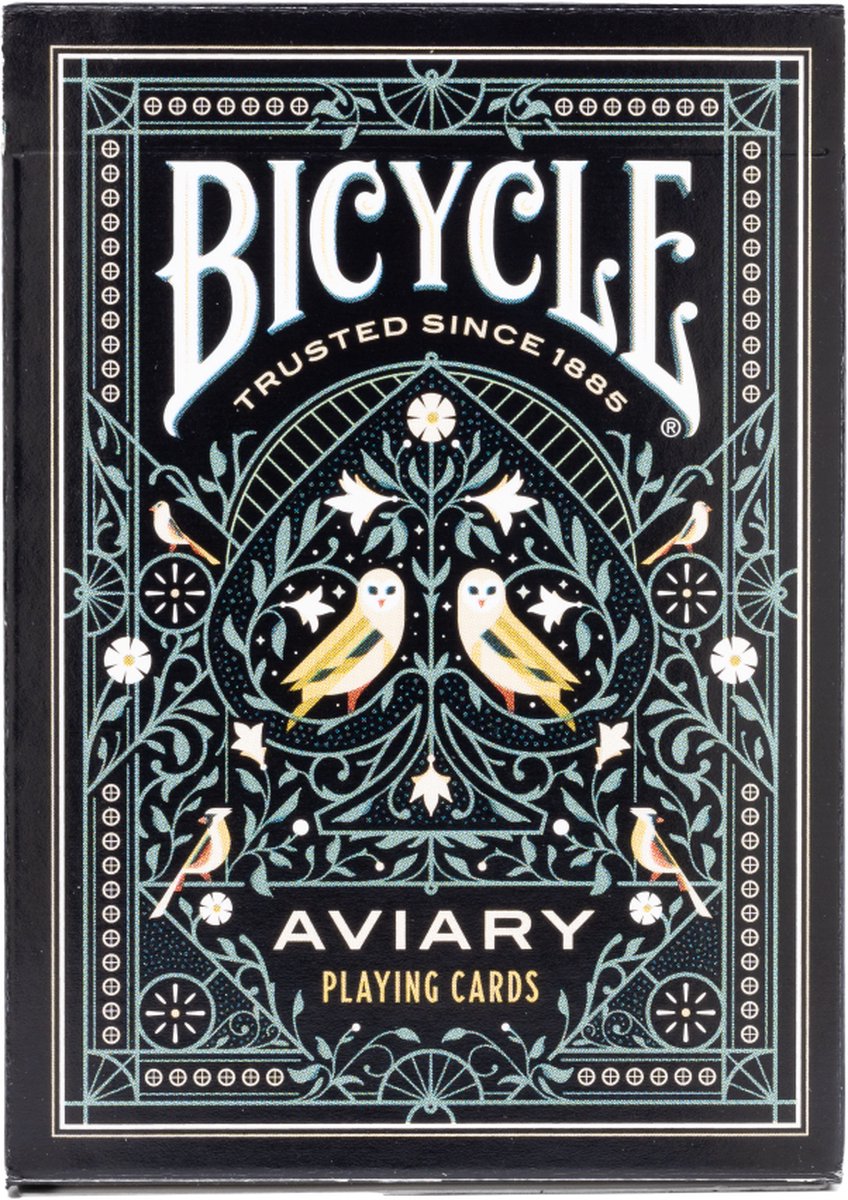 Volière à vélo - cartes à jouer premium - poker - créatifs - à collectionner