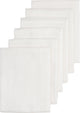 Lingettes hydrophiles Meyco baby uni - paquet de 6 - blanc - 60x60cm