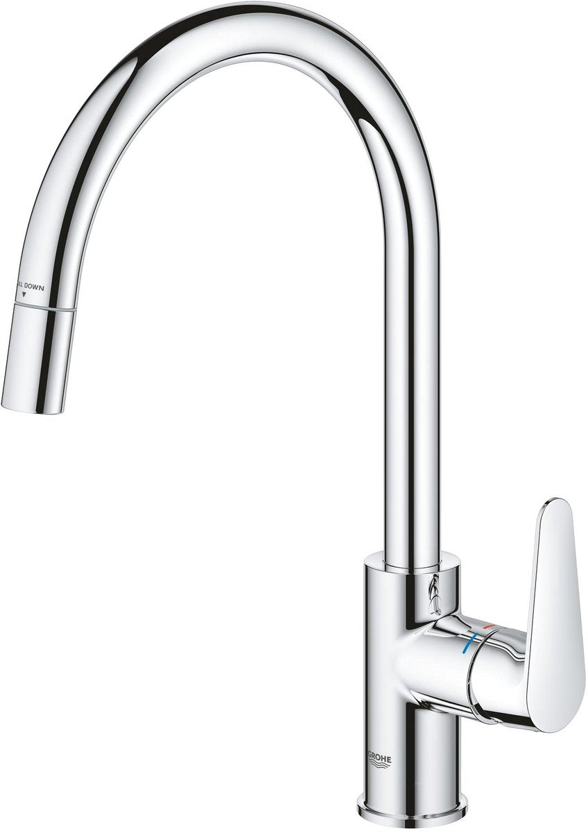 Mitigeur de cuisine Grohe Start Curve - chrome