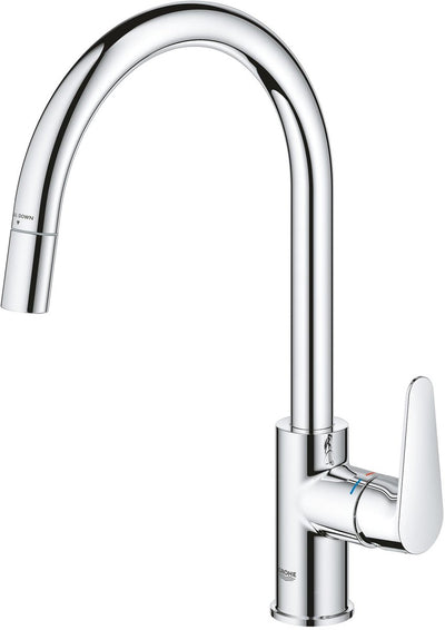 Mitigeur de cuisine Grohe Start Curve - chrome