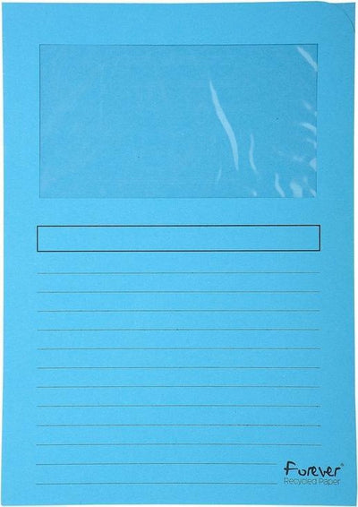 Exacompta l-map pour toujours | pour pi a4 | paquet de 25 pièces | bleu clair