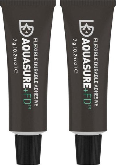 Gear aid aquasure +fd™ - colle pour réparation - universelle - 2 x 7gr - durable - imperméable