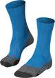 Falke tk2 chaussettes de marche en laine épaisse anti-ampoules en matériau fonctionnel hommes bleu - taille 42-43