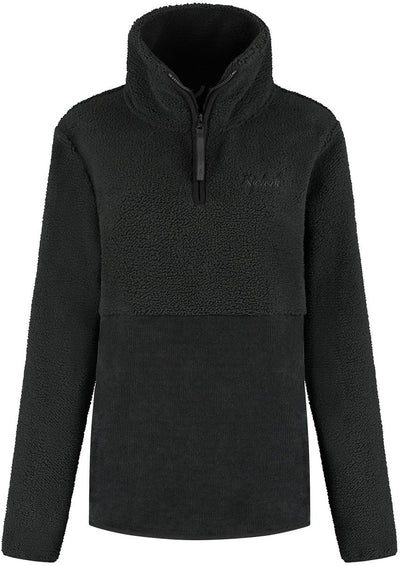 Pull outdoor femme Kjelvik olivia - noir