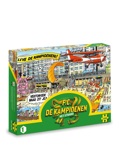 Baeckens f.c. le puzzle du champion - la plage