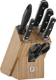 Zwilling professional s - set de couteaux - avec bloc - acier inoxydable - 6 pièces