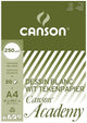 Canson bloc à dessin académie format 21 x 297 cm (a4)