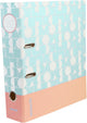 Ancor ordner lisse a4 2r 8cm bleu aqua - an-113174-e