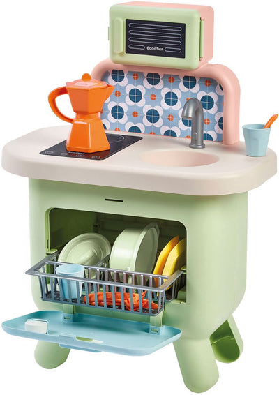 Ecoiffier eociffier vert azur cuisine couleur sauge - 17 pcs.