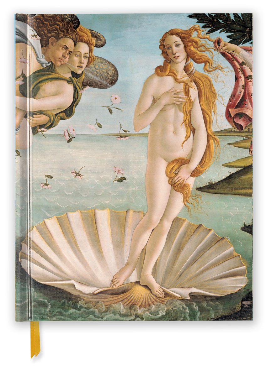 Flame Tree Sandro Botticelli : la naissance de Vénus (carnet de croquis vierge)