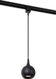 Lampe suspendue Lucide track favori - Éclairage sur rail à système monophasé - 1xgu10 - noir (extension)