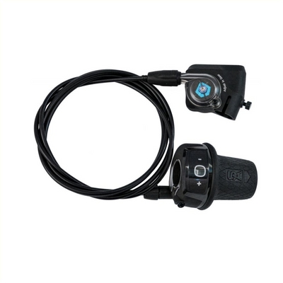 Twist Shifter à 5 vitesses avec un ajustement de la boîte à clic sur SRAM