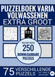 Livre de puzzles Varia pour personnes âgées, malvoyantes, seniors, grands-parents - extra large, type XL XXL