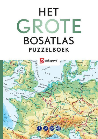 Mind sport le grand livre de puzzles de l'atlas forestier