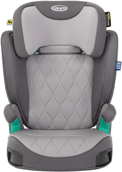 Siège auto Graco affix i-size r129 - fer - réhausseur isofix avec dossier - de 100 à 150 cm (env. 3,5 à 12 ans)