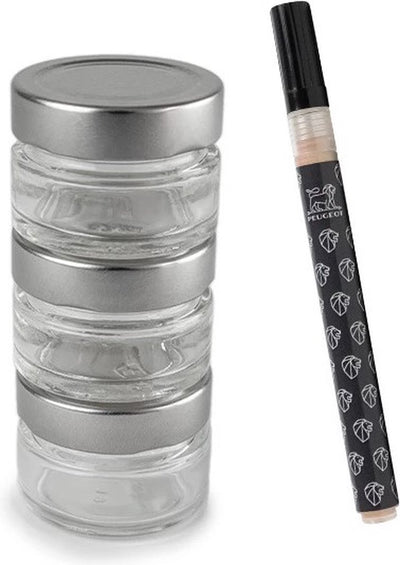 Réservoirs Peugeot maestro pour moulin à poivre - verre