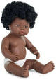 Poupée Miniland - Poupée fille africaine 38cm - au parfum vanille - 10 mois