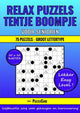 Tentje boompje relax puzzle book : pour les seniors grille 10x10 - 75 puzzles en grande police - niveau agréable et facile !