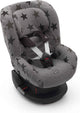 Dooky housse de siège groupe 1 housse de siège auto gris étoile - housse de siège auto universelle maxi cosi cabriofix, housse maxi cosi galet, housse maxi cosi, cybex et plus - housse de siège auto bébé universelle