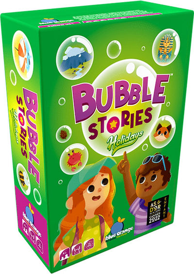 Jeux Geronimo jeux bleu orange - vacances histoires de bulles - jeu stratégique - 1-2 joueurs - à partir de 4 ans