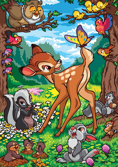 Hachette Disney puzzle Bambi 500 pièces de jouets classiques.