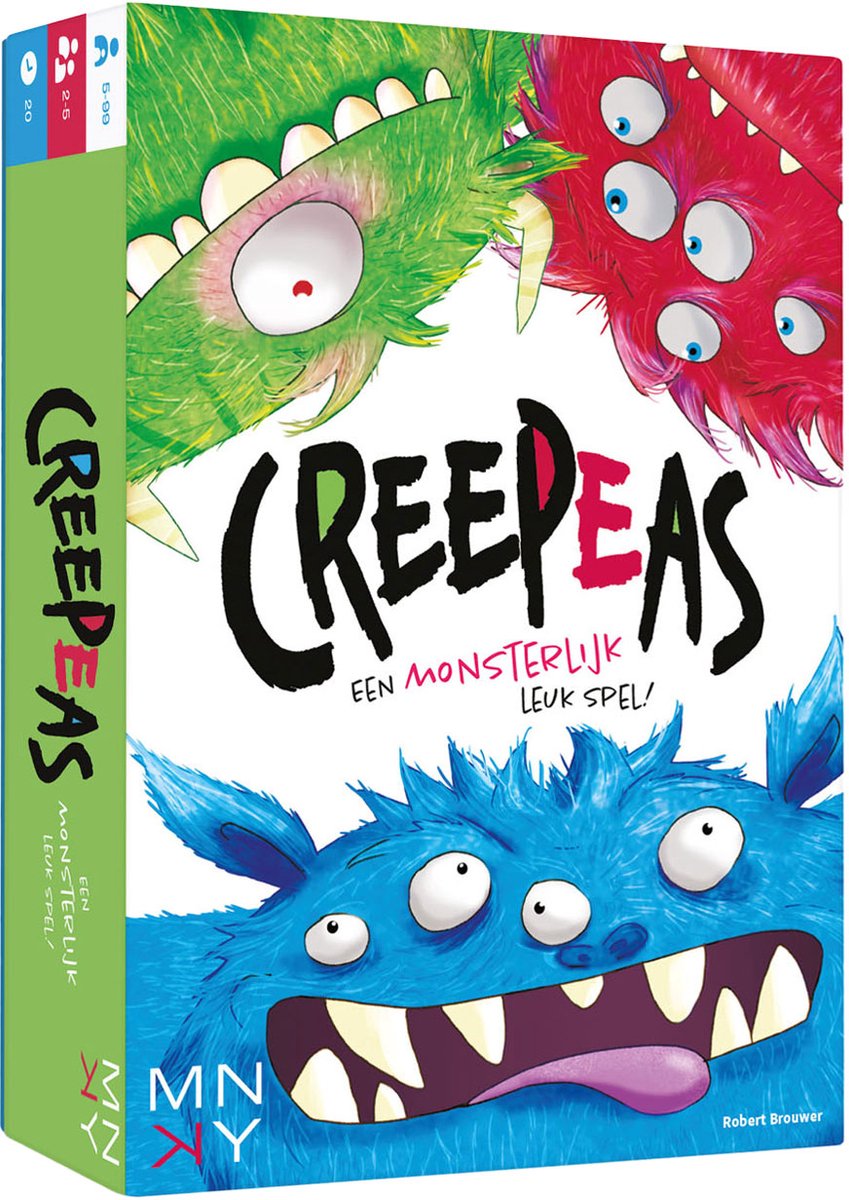 Rebo Publishers Mnky CreepEas Card Game